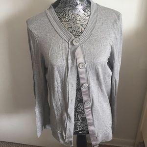 TO THE MAX GRAY CARDIGAN XL JR